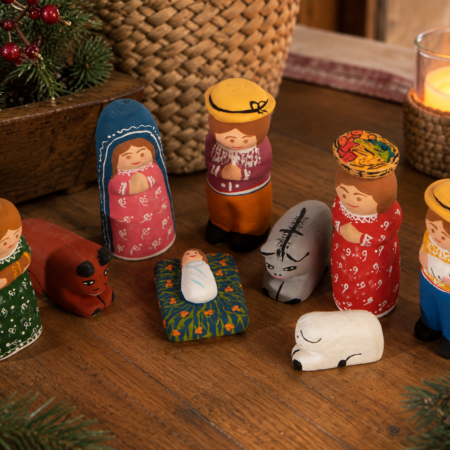 Pesebre campesino