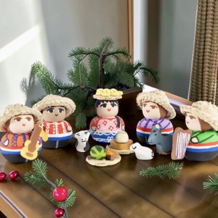 Pesebre costumbrista paraguayito