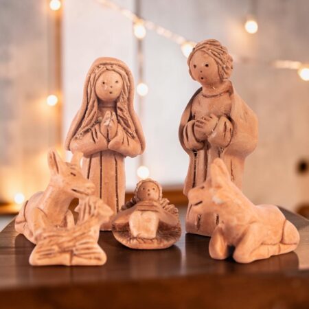 Pesebre en cerámica