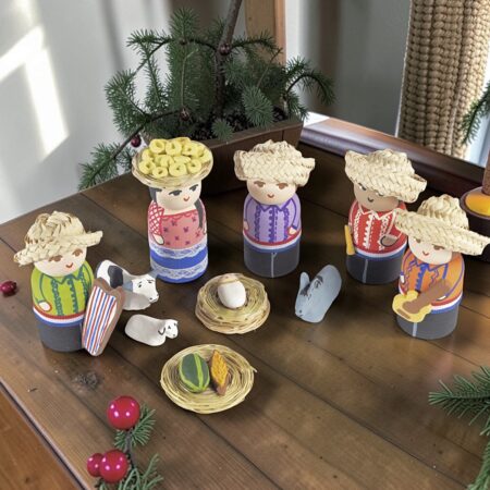 Pesebre costumbrista paraguayito